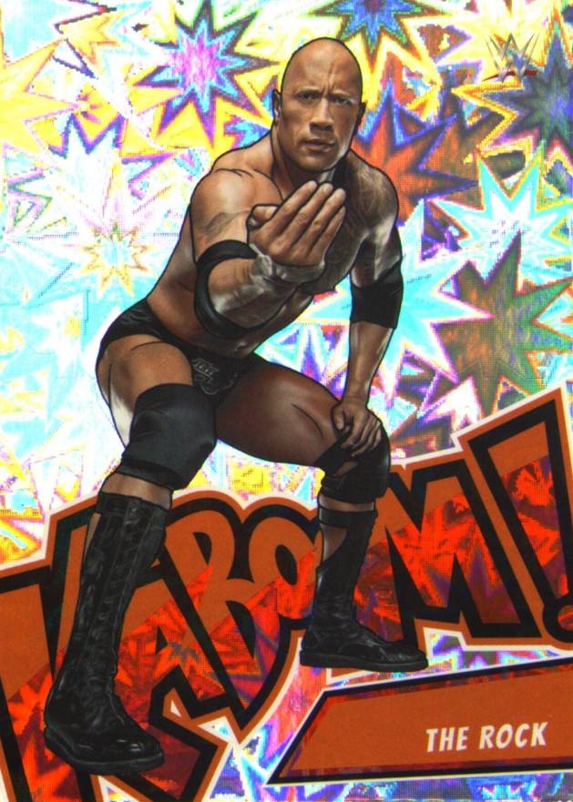 2023 Panini Revolution WWE Kaboom! Dwayne Johnson #6 Other Sports Card